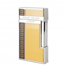 Briquet Alba Jaune Diamond Elie Bleu