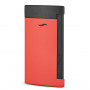 Accendino Slim 7 ST Dupont nero e rosso opaco