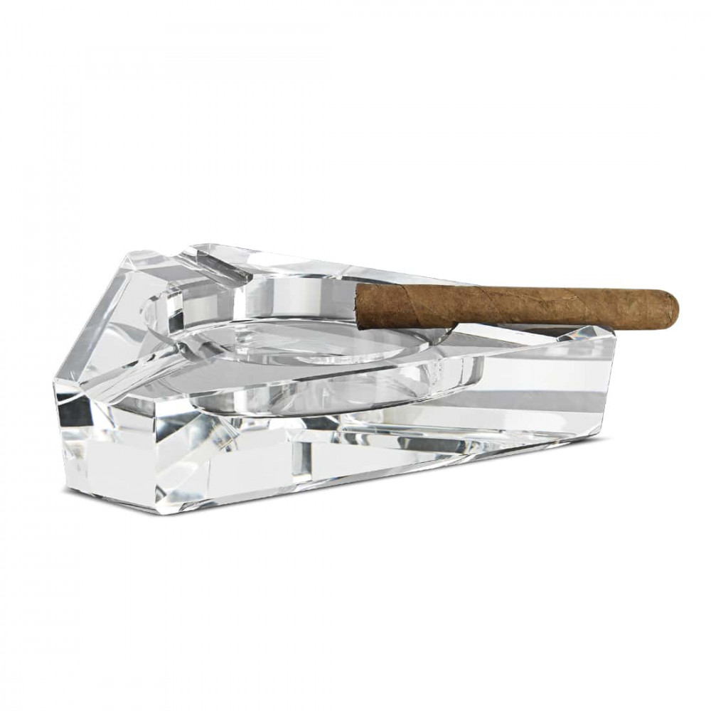 Zigarren Aschenbecher Triangle Crystal
