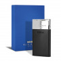 Isqueiro Delgado Jet Flame Matte Black Elie Bleu