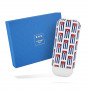 Case Elie Bleu Small Cuban flag 2 cigars