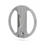 Cigar Cutter 360° Silver Stripe Elie Bleu