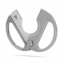 Cigar Cutter 360° Silver Stripe Elie Bleu