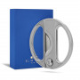 Cigar Cutter 360° Silver Stripe Elie Bleu