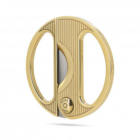 Cigar Cutter 360° Gold Stripe Elie Bleu