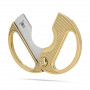 Cigar Cutter 360° Gold Stripe Elie Bleu