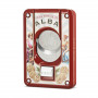 Alba Red Double Blade Cigar Cutter Elie Bleu