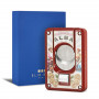 Alba Red Double Blade Cigar Cutter Elie Bleu