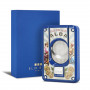 Alba Blue Double Blade Cigar Cutter Elie Bleu