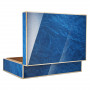 Humidor 110 Zigarren Madrona Blau Elie Bleu