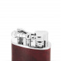 Briquet de table Cuir Rouge Peter Charles Paris