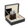 Briquet de table Cuir Marron Peter Charles Paris