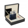 Briquet de table Cuir Bleu Peter Charles Paris