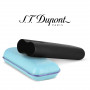 Cigar case Turquoise Black 2 cigars ST Dupont