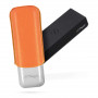 Etui Cigares Orange Chromé 2 cigares ST Dupont