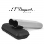 Cigar case Black Chrome 2 cigars ST Dupont