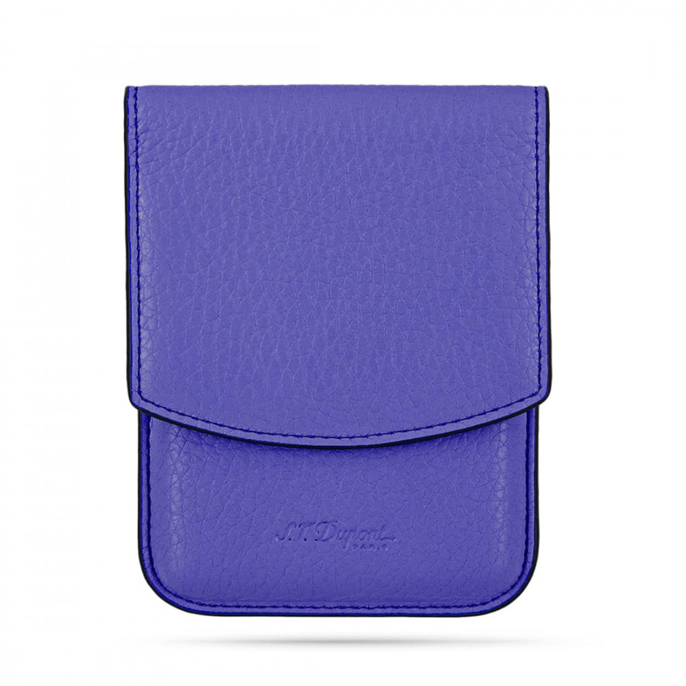 Cigarillo Leather Case Electric Blue ST Dupont