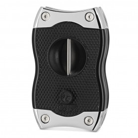 SV-Cut Black and Chrome Cigar Cutter Colibri