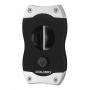 V Cut Cigar Cutter Chrome Brushed Colibri