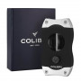 V Cut Cigar Cutter Chrome Brushed Colibri