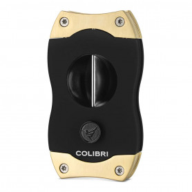 Zigarrencutter V Cut Gold gebürstet Colibri