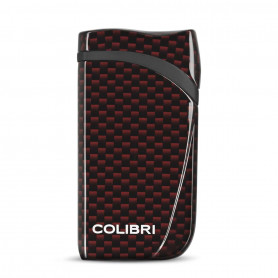 Briquet Carbone Rouge Falcon Colibri