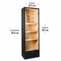 Portofino Black Cigar Cabinet Adorini