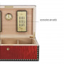 Humidor 120 Zigarren Médaille Rouge Elie Bleu