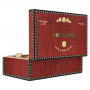 Humidor 120 Zigarren Médaille Rouge Elie Bleu