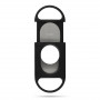 Black Plastic Double Blade Cigar Cutter