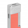 Briquet S.T. Dupont Twiggy, Finition Corail et Chrome