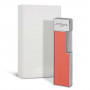 Briquet S.T. Dupont Twiggy, Finition Corail et Chrome