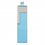 Accendino S.T. Dupont Twiggy, finitura Sky Blue e Chrome