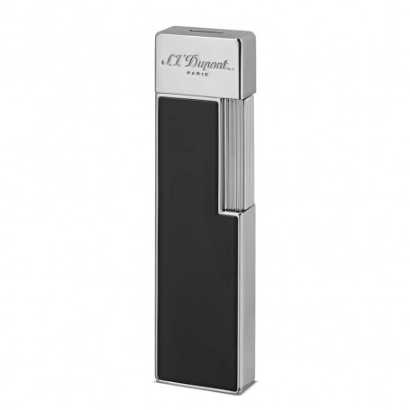Lighter S.T. Dupont Twiggy, Black and Chrome finish