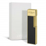 Accendino S.T. Dupont Twiggy, finitura nera e oro