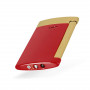 Lighter S.T. Dupont Slim 7, Burgundy design with gold finish