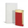 Briquet S.T. Dupont Slim 7, Design Bourgogne et Finition Or