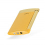 Isqueiro S.T. Dupont Slim 7, design mel com acabamento dourado