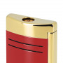 Isqueiro S.T. Dupont Maxi Jet Burgundy and Gold Edition