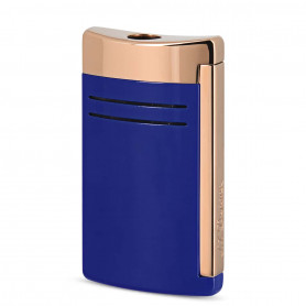 Briquet S.T. Dupont Maxi Jet Édition Bleu et Or Rose