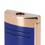 Briquet S.T. Dupont Maxi Jet Édition Bleu et Or Rose