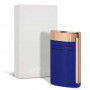 Briquet S.T. Dupont Maxi Jet Édition Bleu et Or Rose