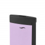 Briquet S.T. Dupont Slim 7, Design Lilas et Finition Noir Mat