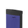 Briquet S.T. Dupont Slim 7, Design Bleu Ocean et Finition Noir Mat