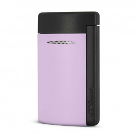 Briquet New Mini Jet de S.T. Dupont Teintes Noir Mat et Lilas