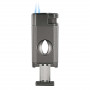 Duo Grey Elegant 2-in-1 Lighter and Cigar Cutter