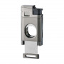 2-in-1 Integrated Triple Flame Lighter and Cigar Cutter Gun