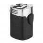 Briquet de Table en Finition Noir Mat Triple Flamme