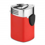 Briquet de Table en Finition Rouge Triple Flamme