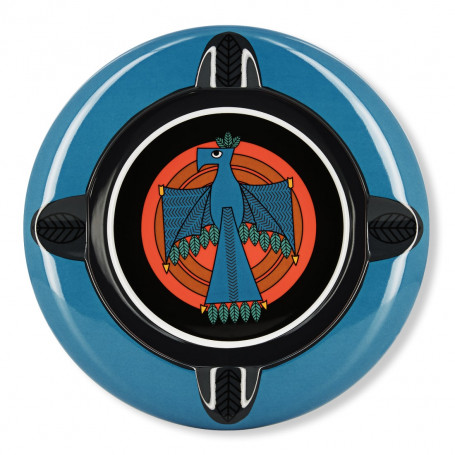 Collectible Porcelain Cigar Ashtray Totem Thunderbird